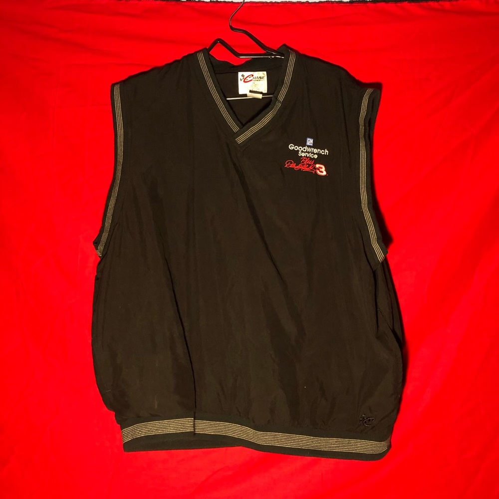 Vintage Dale Earnhardt Embroidered Sweatervest